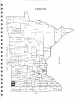 Minnesota State Map, Pipestone County 1979